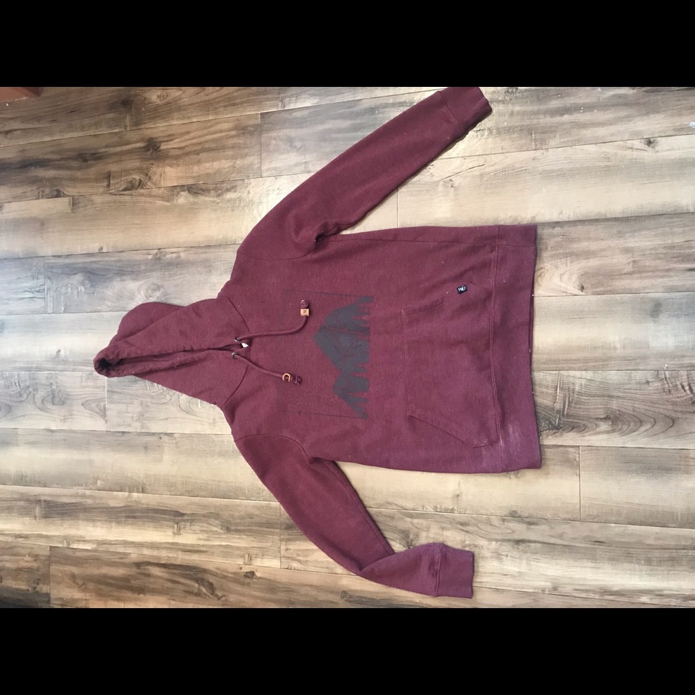 Maroon sweatshirt